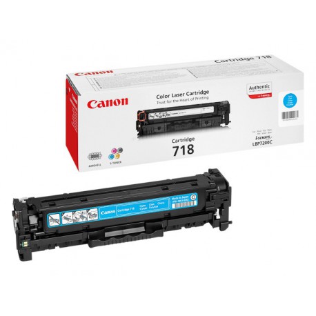 Toner Canon 718 Cyaan