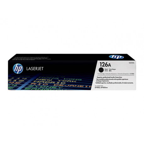 Toner HP CE310A - 126A Noir