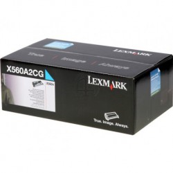 Toner Lexmark X560 Cyaan