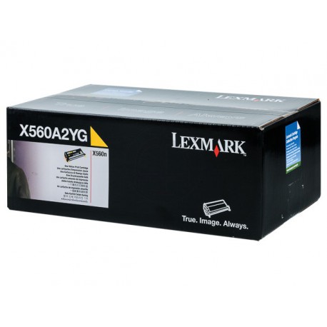 Toner Lexmark X560 Geel