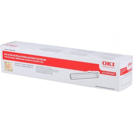 Toner OKI B410/B430/B440 Noir