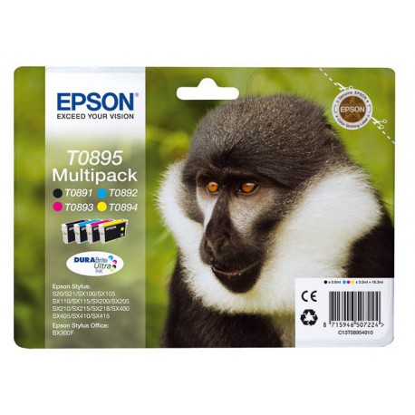 Inktpatronen Pack Epson T0895