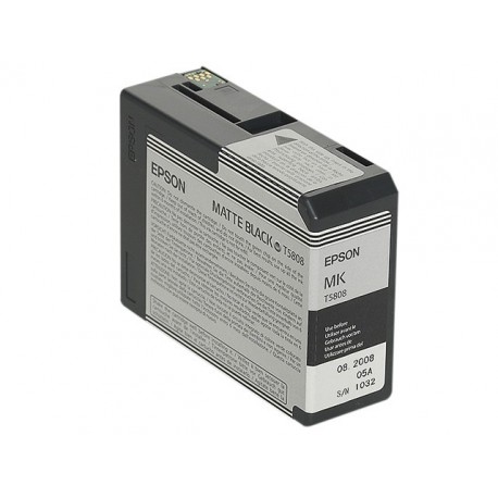 Inktpatroon Epson T5808 Matt Black