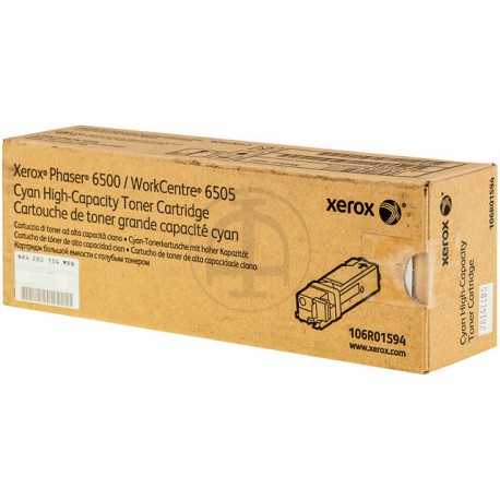 Toner Xerox Phaser 6500 Cyan