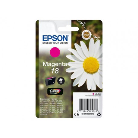 Inktpatroon Epson 18 Magenta