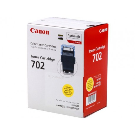 Toner Canon 702 Geel