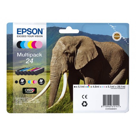 Cartouches Pack Epson 24