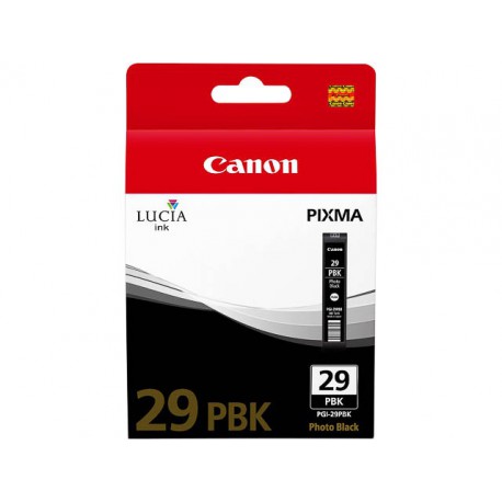 Cartouche d'encre Canon PGI-29 PBK Photo Black