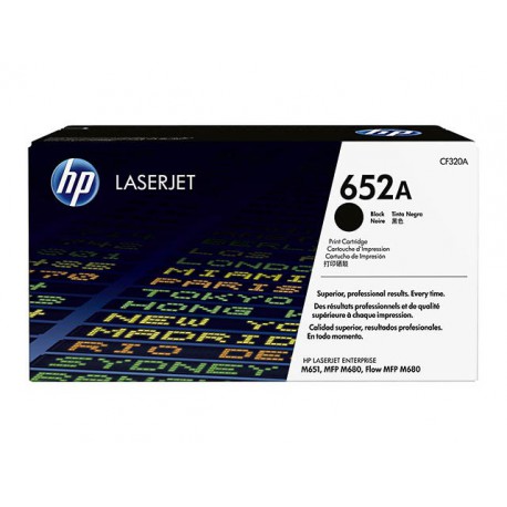 Toner HP CF320A - 652A Noir