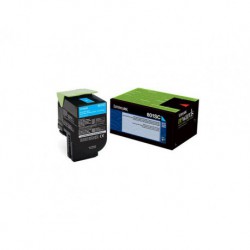 Toner Lexmark  CX310/410/510 Cyaan