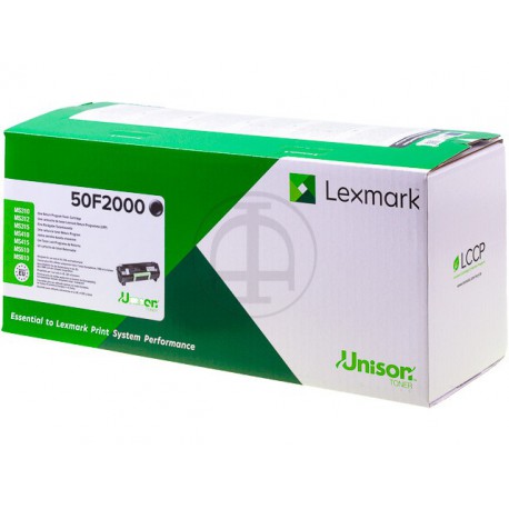 Toner Lexmark 502 Noir