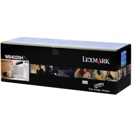 Toner Lexmark W84020H Zwart