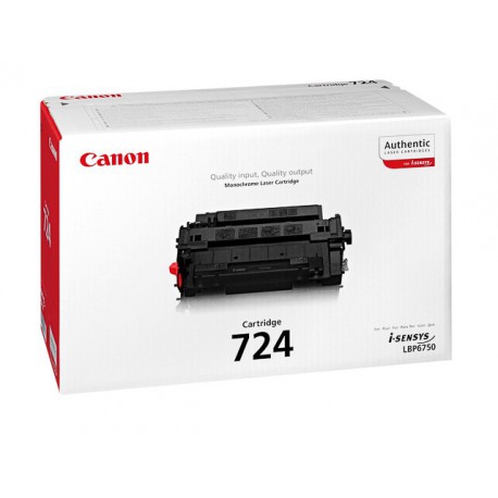 Toner Canon 724 Zwart