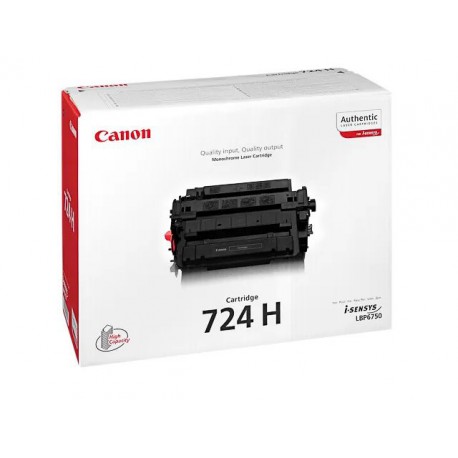 Toner Canon 724 HC Noir