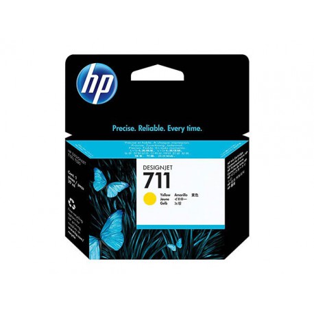 Inktpatroon Hp 711 Geel