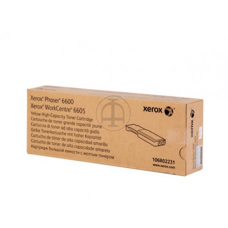 Toner Xerox Phaser 6600 HC Jaune