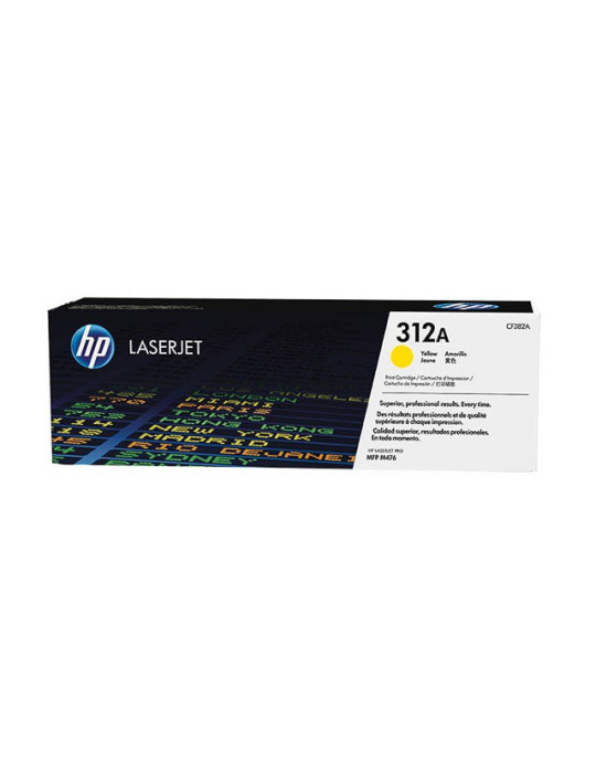 Toner HP CF382A - 312A Jaune