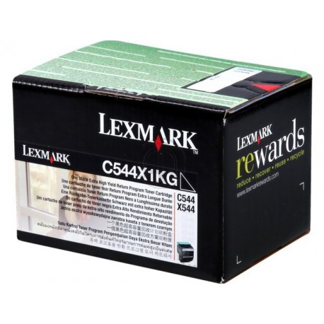 Toner Lexmark X544/C544 Noir HC