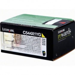 Toner Lexmark X544/C544 Jaune HC