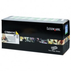 Toner Lexmark C780 Geel