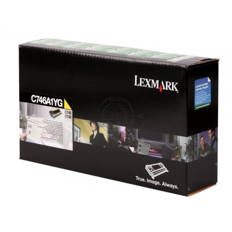 Toner Lexmark C746/748 Geel