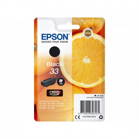 Inktpatroon Epson 33 Zwart