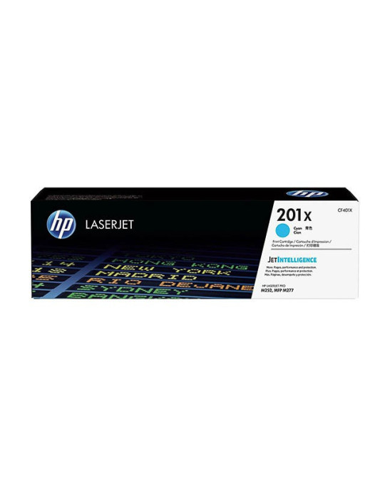 Toner HP CF401X - 201X Cyaan