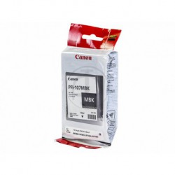 Cartouche d'encre Canon PFI-107MBK Noir mat