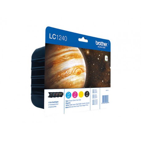 Inktpatronen Brother LC-1240 - Pack 4