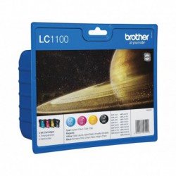 Cartouches Brother LC-1100 - Pack 4