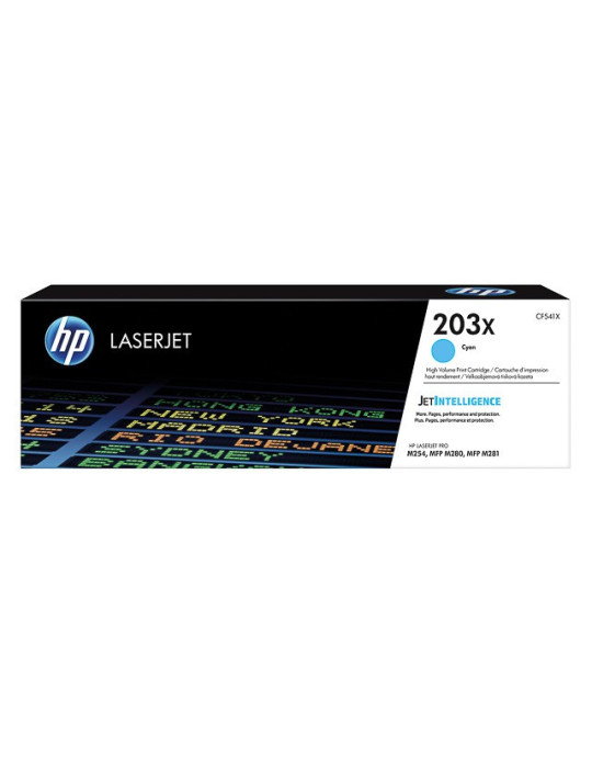 Toner HP 203X Cyaan