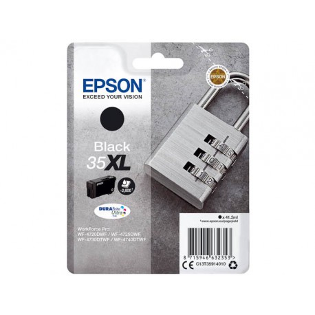 Inktpatroon Epson 35 XL Zwart