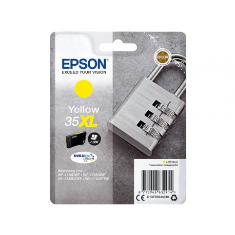 Cartouche d'encre Epson 35 XL Yellow