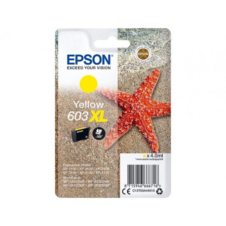 Inktpatroon Epson 603XL Geel