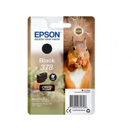 Inktpatroon Epson 378 Zwart