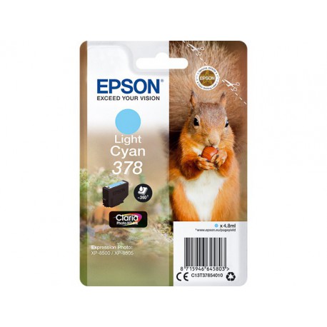 Inktpatroon Epson 378 Light Cyaan