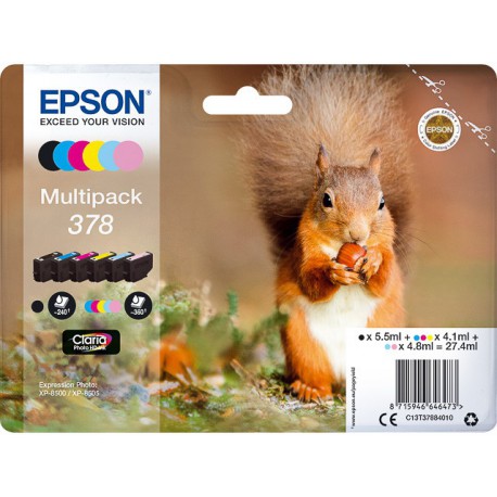 Cartouches Pack Epson 378