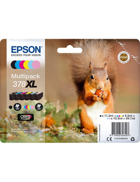 Cartouches Pack Epson 378XL
