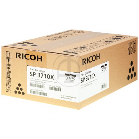 Toner Ricoh SP 3710X Zwart