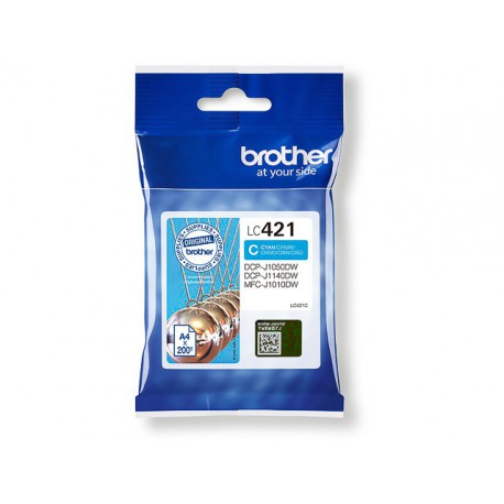 Cartouche d'encre Brother LC-421 Cyan