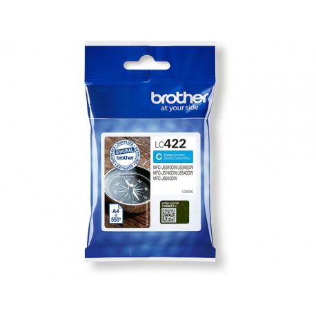 Cartouche d'encre Brother LC-422 Cyan