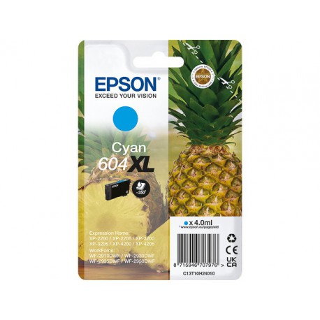 Inktpatroon Epson 604XL Cyaan