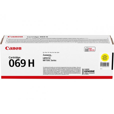 Toner Canon 069H Jaune