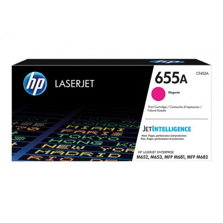 Toner HP 655A Magenta