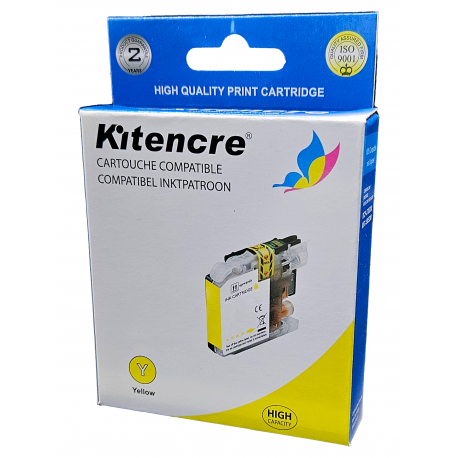 Inktpatroon Brother LC-427XL Geel Inktpatroon Brother LC-427XL Geel