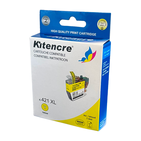 Cartouche d'encre LC-421XL Jaune Cartouche d'encre LC-421XL Jaune