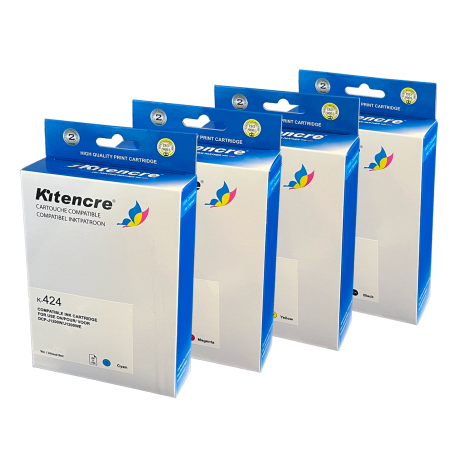 Pack de 4 Cartouches LC-424 K / C / M / Y Pack de 4 Cartouches LC-424 K / C / M / Y