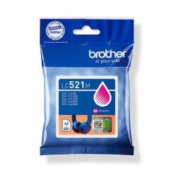 Inktpatroon Brother LC-521 Magenta