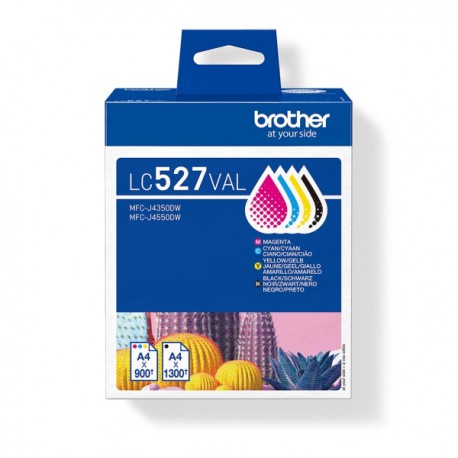 Cartouche d'encre Brother LC-527 - Pack 4