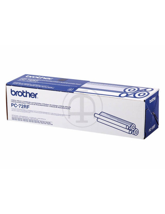 2 Rouleaux de rechange Brother PC-72RF